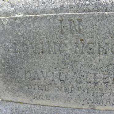 ALLEN David -1895