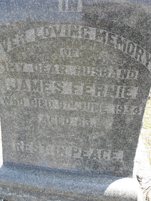 FERNIE James -1934