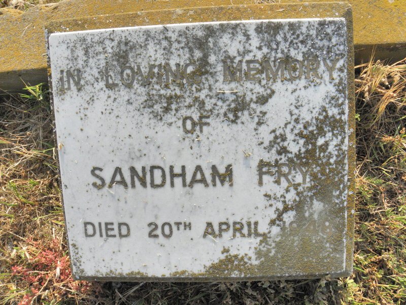 FRY Sandham -1948