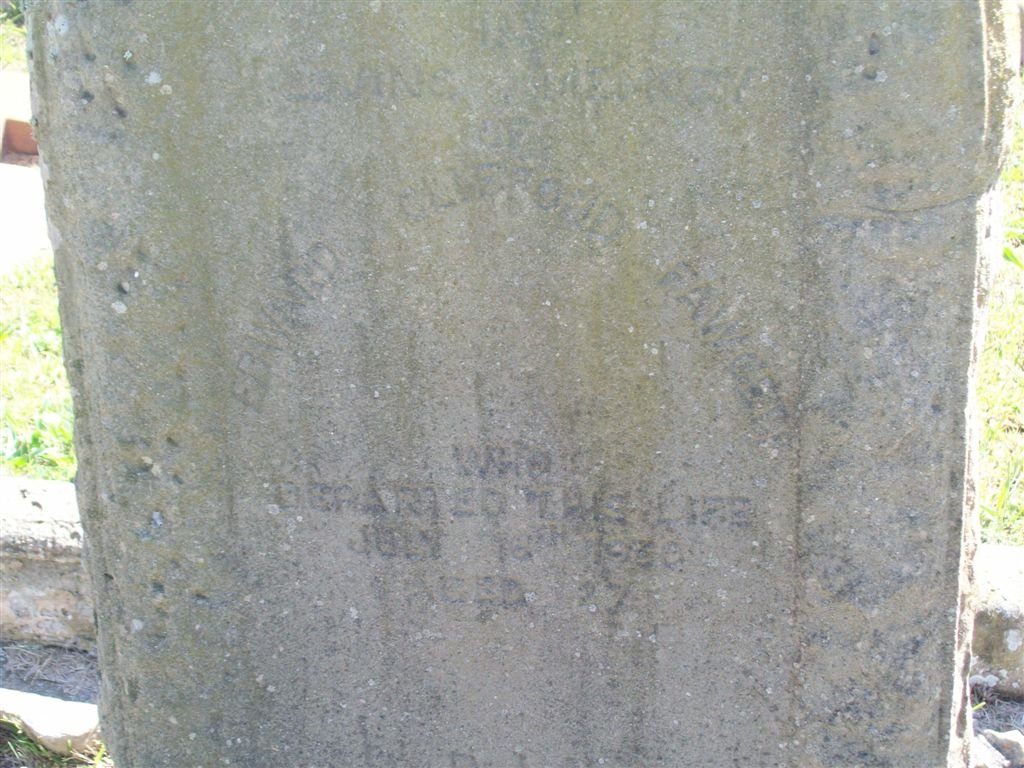FAWCETT Edward Clifford -1930