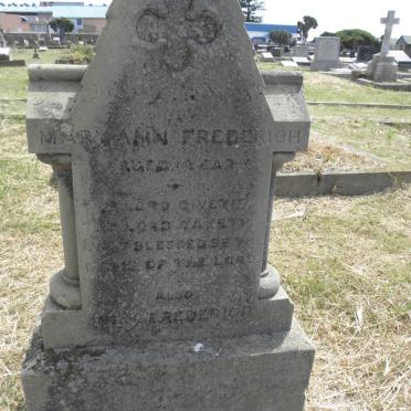 FREDERICH John :: FREDERICH Mary Ann