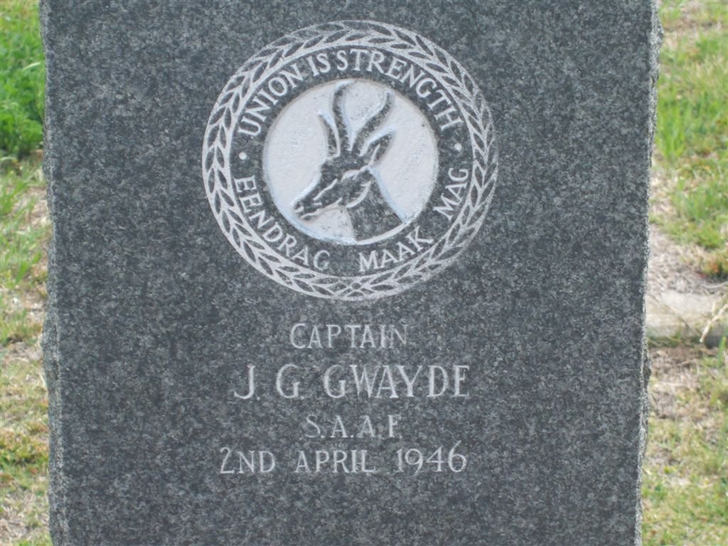 GWAYDE J.G. -1946