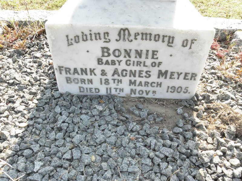 MEYER Bonnie 1905-1905
