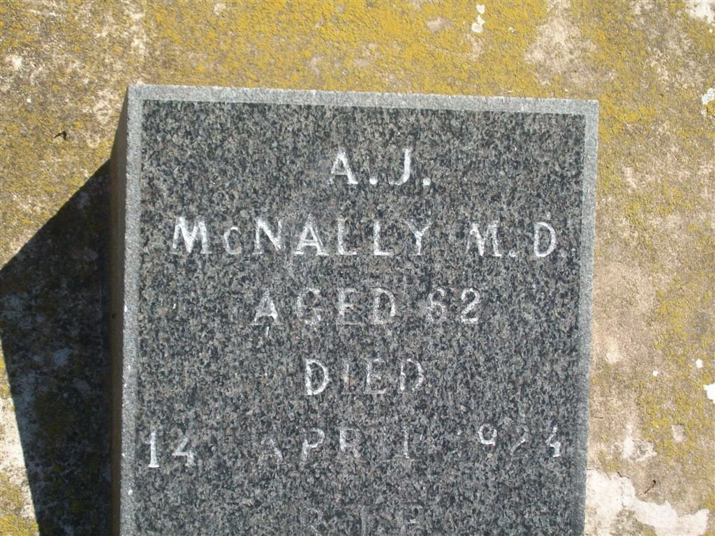 McNALLY A.J. -1924