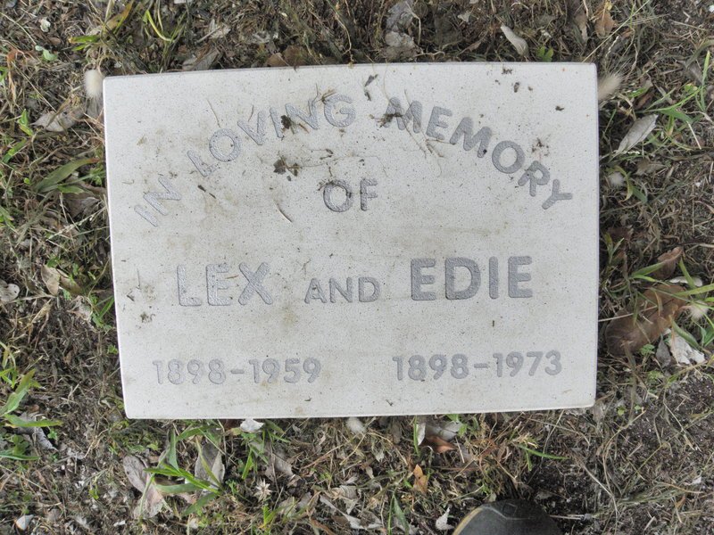 MAYNIER Lex 1898-1959 &amp; Edie 1898-1973