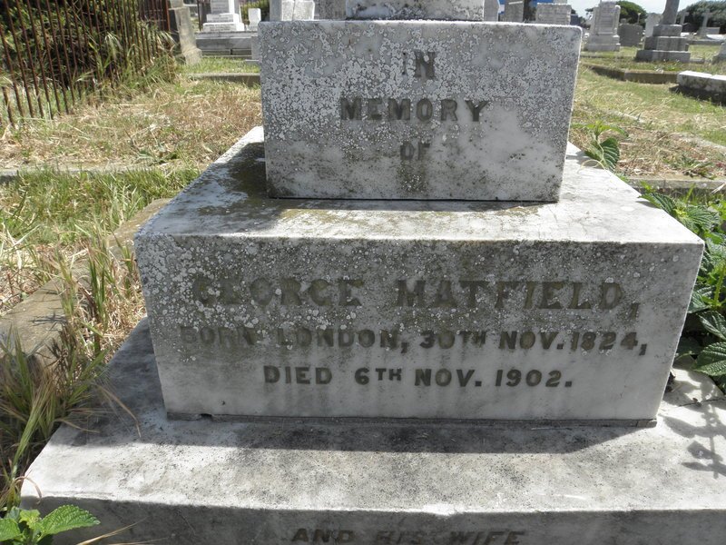 MATFIELD George 1824-1902