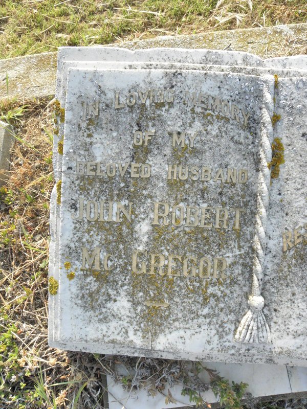 McGREGOR John Robert
