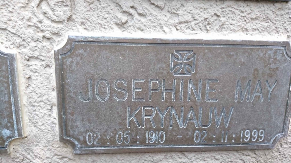 KRYNAUW Josephine May 1910-1999