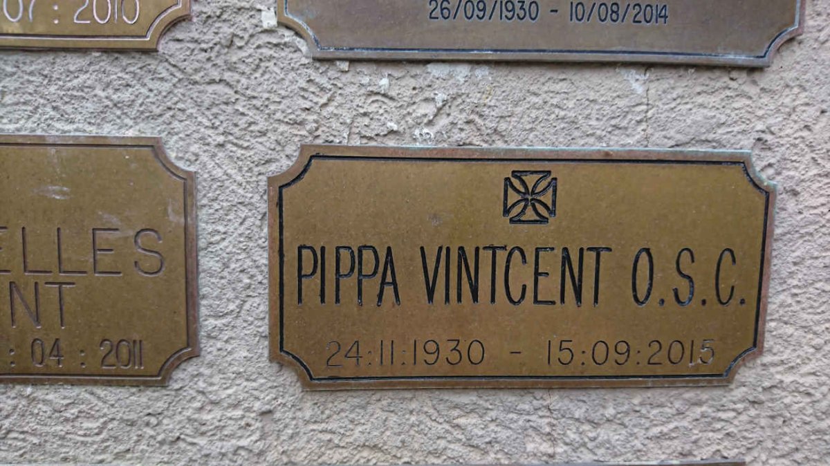 VINCENT Pippa 1930-2015