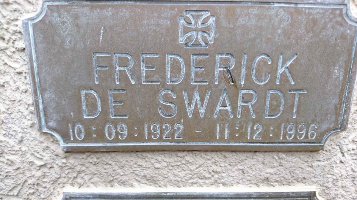 SWARDT Frederick, de 1922-1996