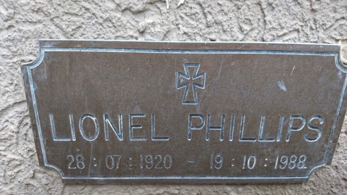 PHILLIPS Lionel 1920-1988
