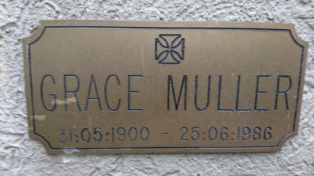 MULLER Grace 1900-1986