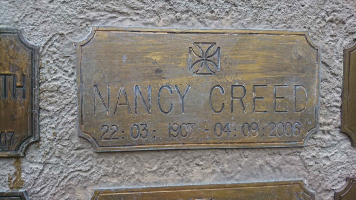 CREED Nancy 1907-2006