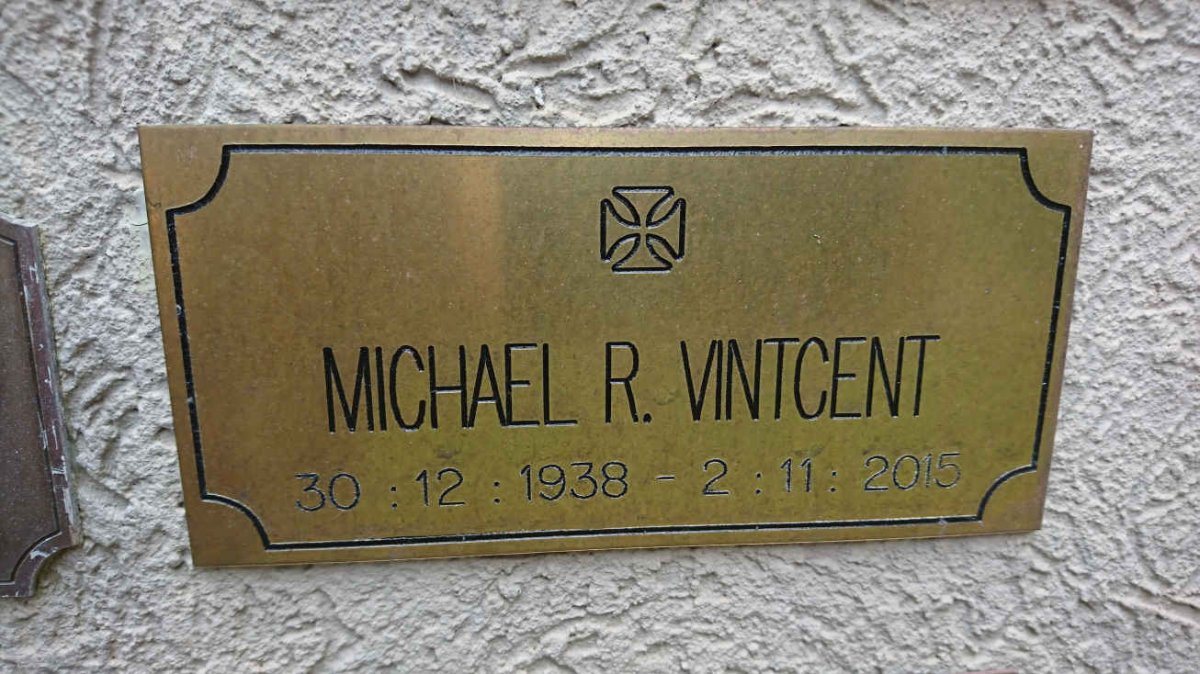 VINTCENT Michael R. 1938-2015