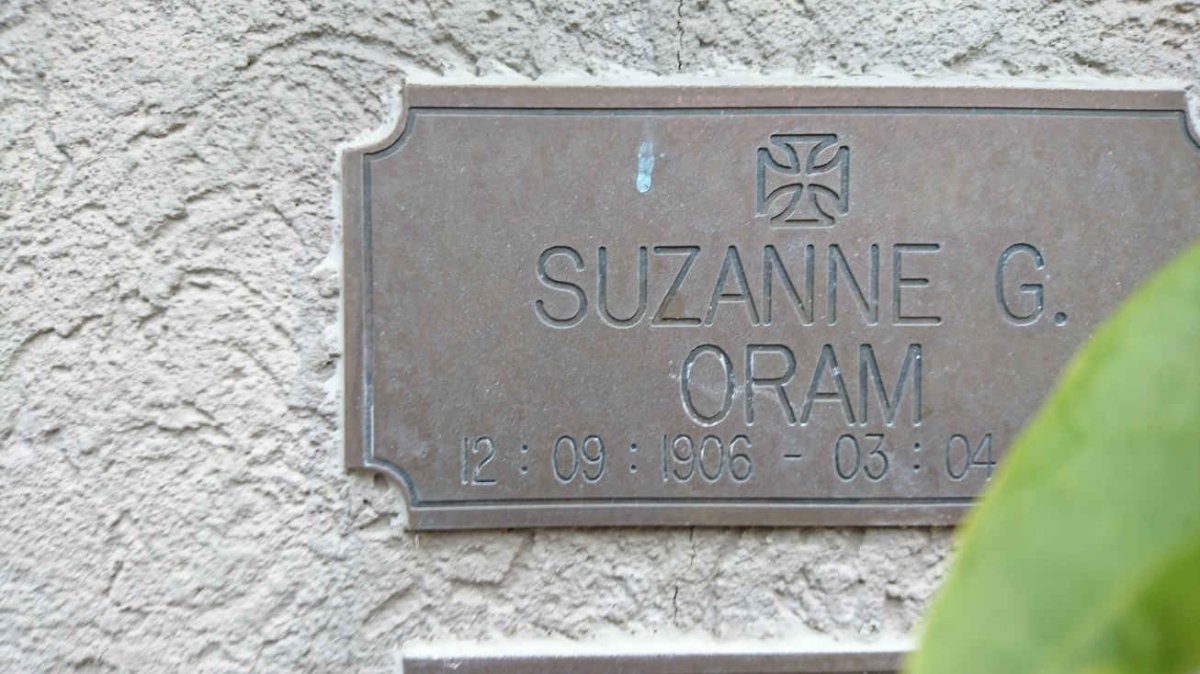 ORAM Suzanne G. 1906-1980