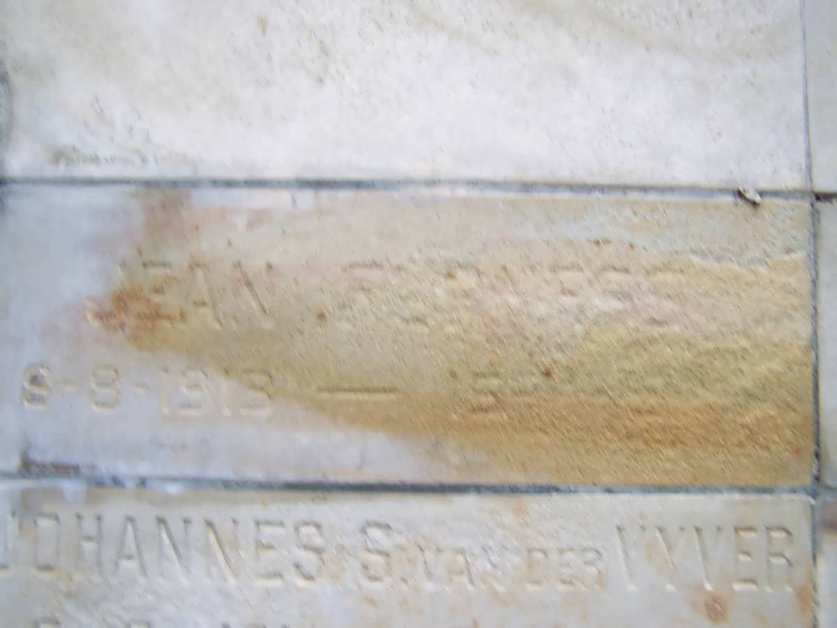 VYVER Johannes S., van der 1914-1997 :: FURNESS Jean 1913-19??