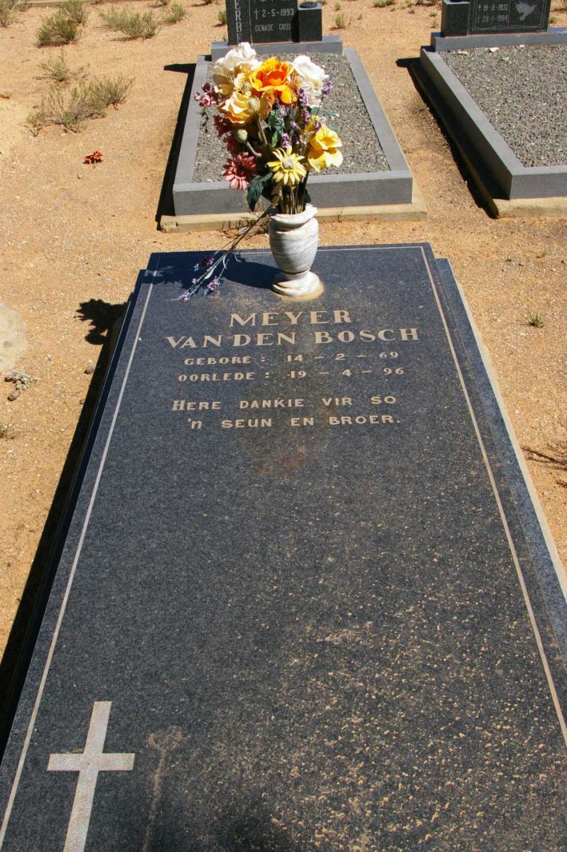 BOSCH Meyer, van den 1969-1996