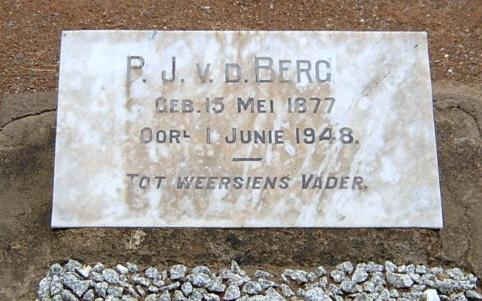 BERG P.J., v.d. 1877-1948