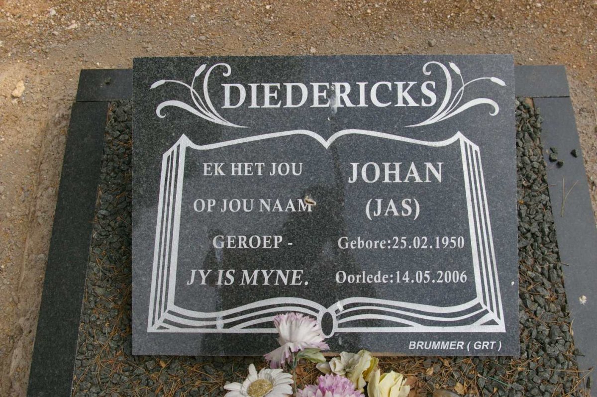 DIEDERICKS Johan 1950-2006