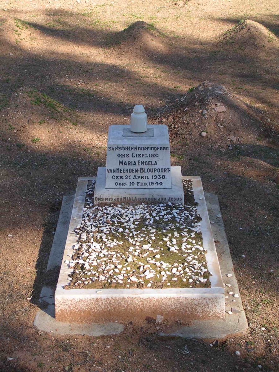 HEERDEN Maria Engela, van 1938-1940