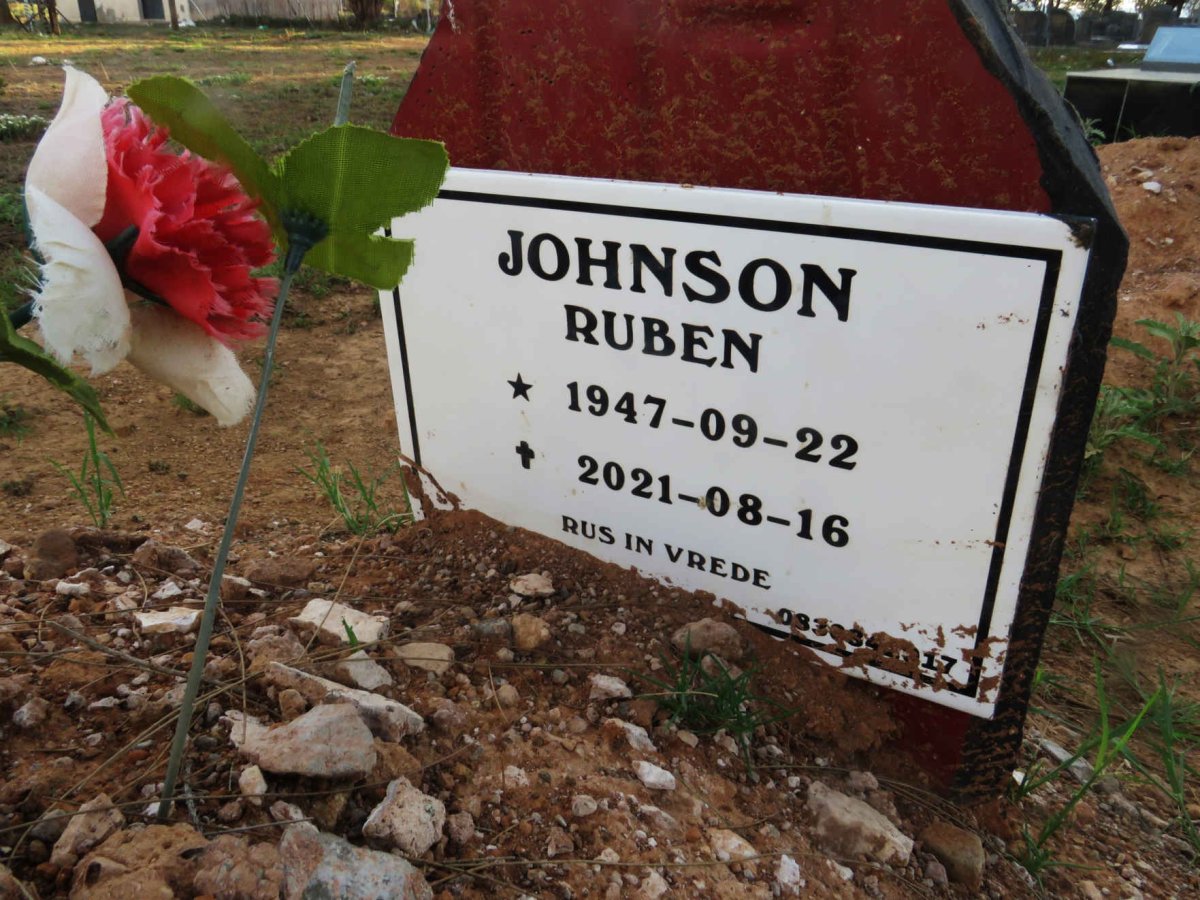 JOHNSON Ruben 1947-2021
