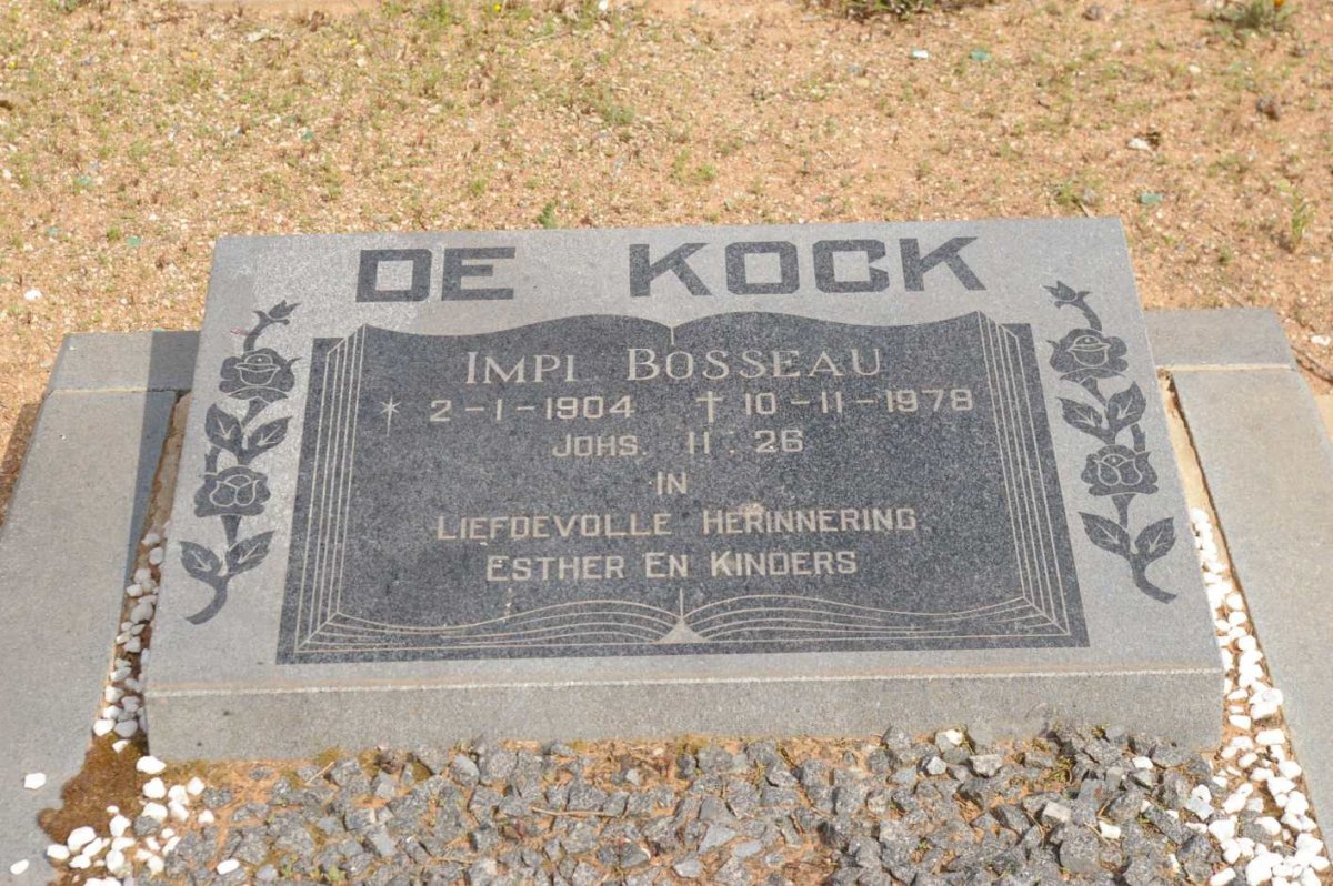 KOCK Impi Bosseau, de 1904-1978