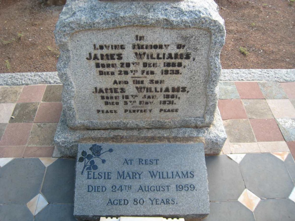 Murraysburg Williams James_James and Elsie