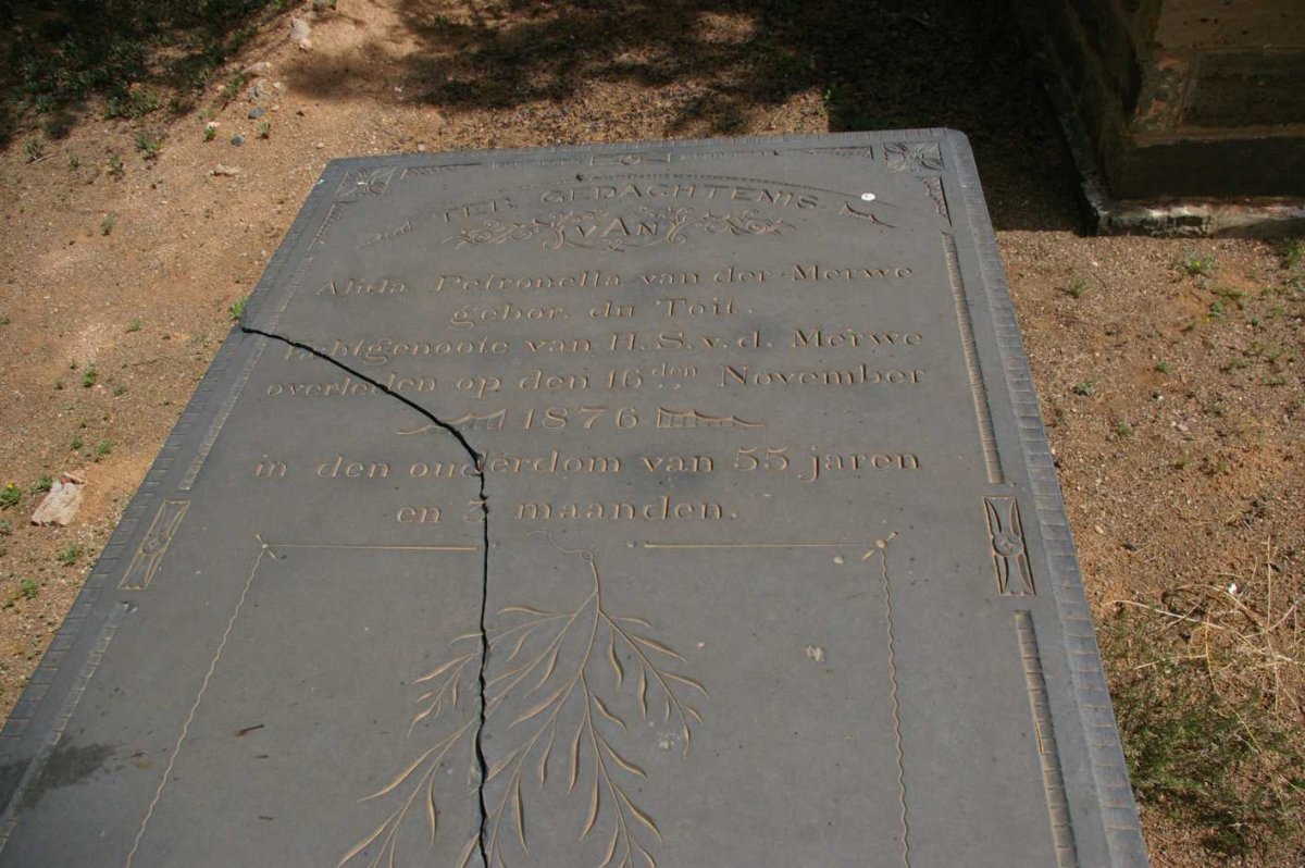MERWE Alida Petronella, van der nee DU TOIT -1876