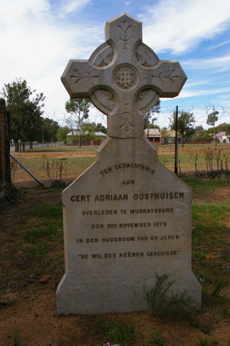 OOSTHUISEN Gert Adriaan -1879