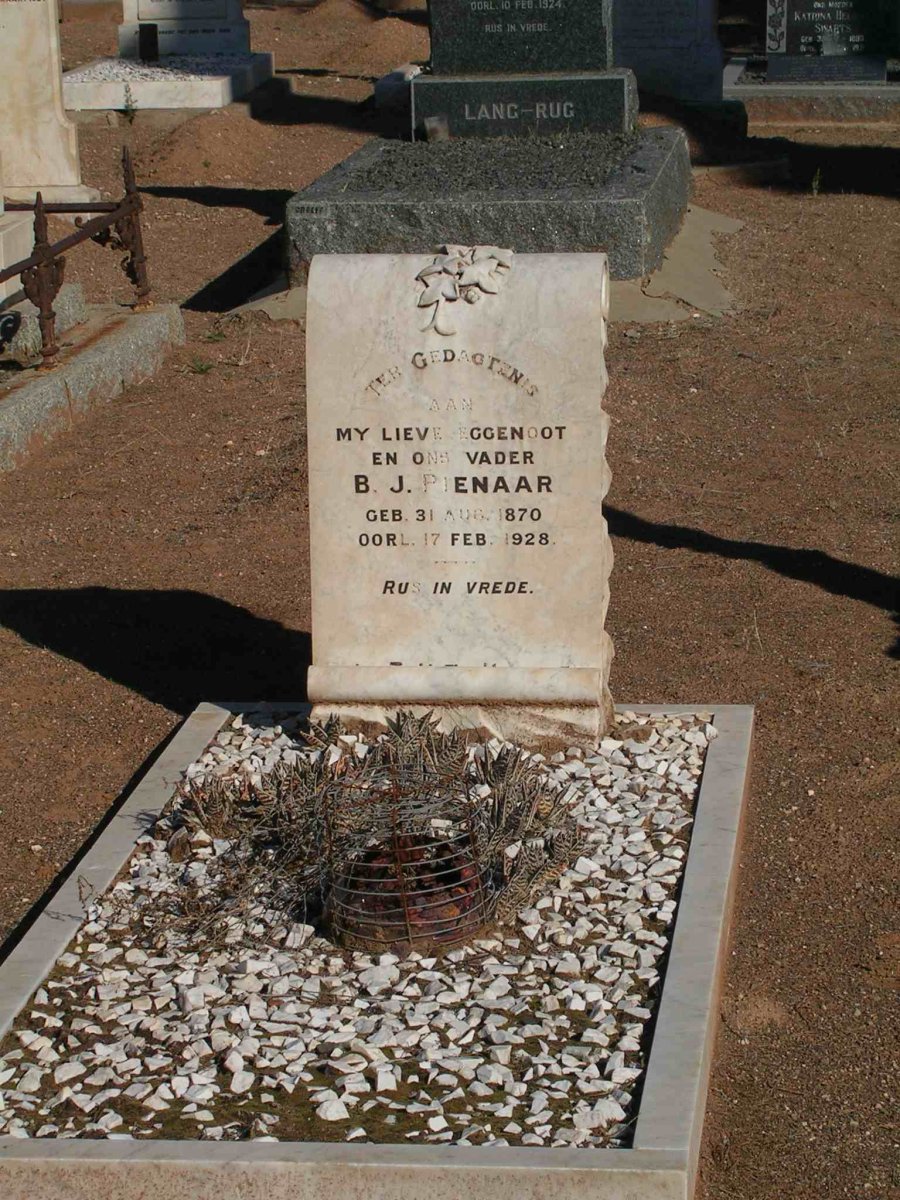 PIENAAR B.J. 1870-1928