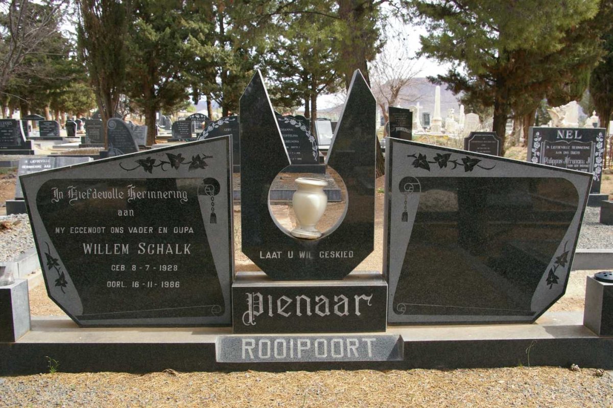 PIENAAR Willem Schalk 1928-1986