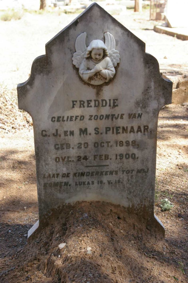 PIENAAR Freddie 1898-1900