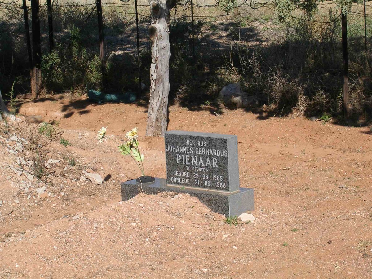 PIENAAR Johannes Gerhardus 1985-1988