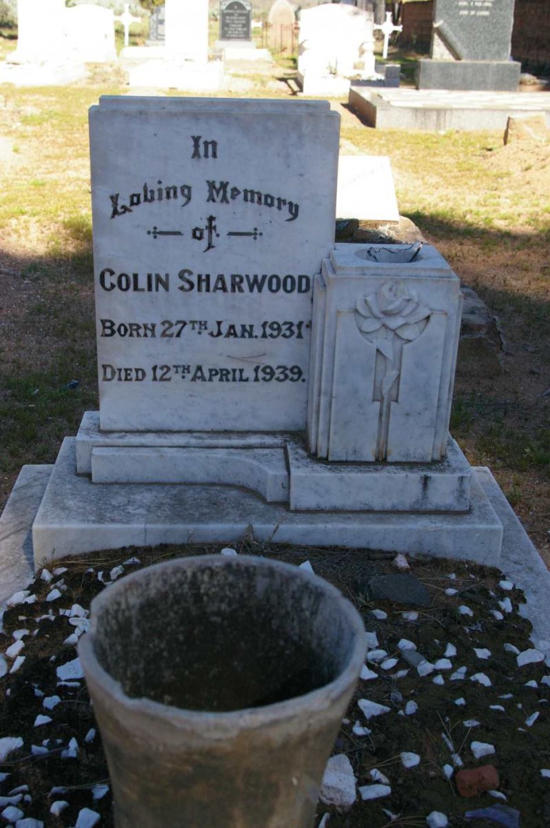 SHARWOOD Colin 1931-1939