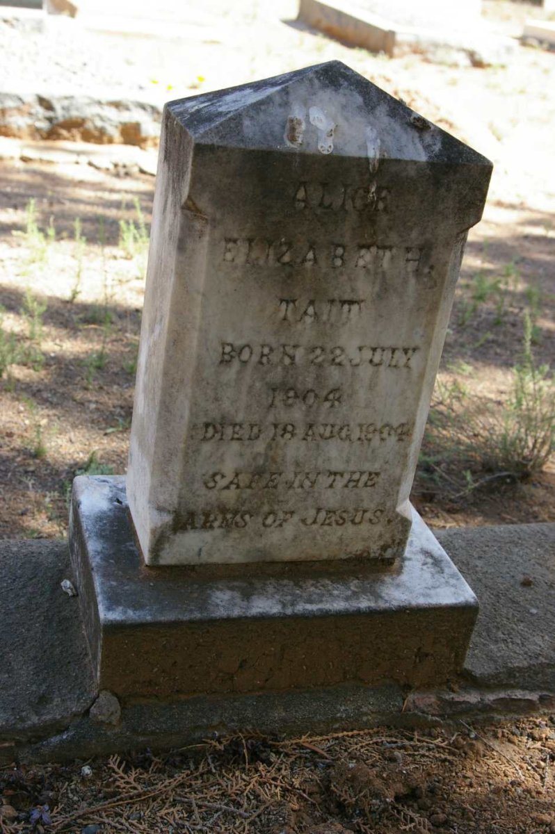 TAIT Alice Elizabeth 1904-1904