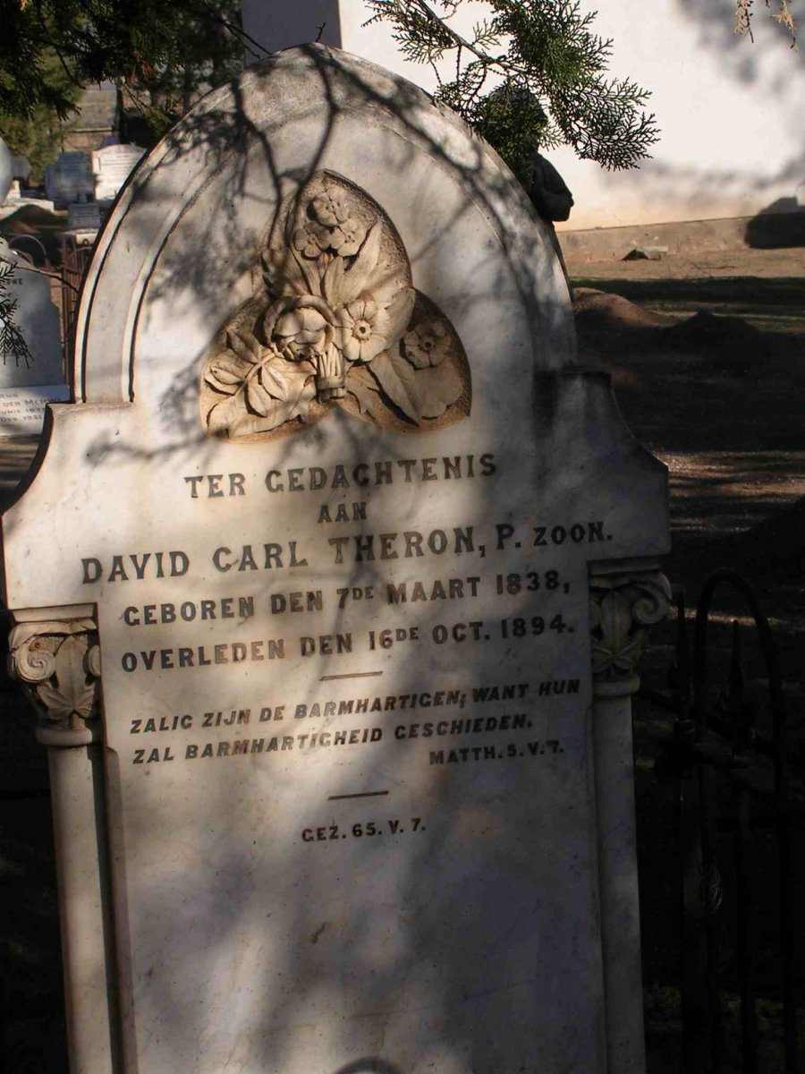 THERON David Carl 1838-1894