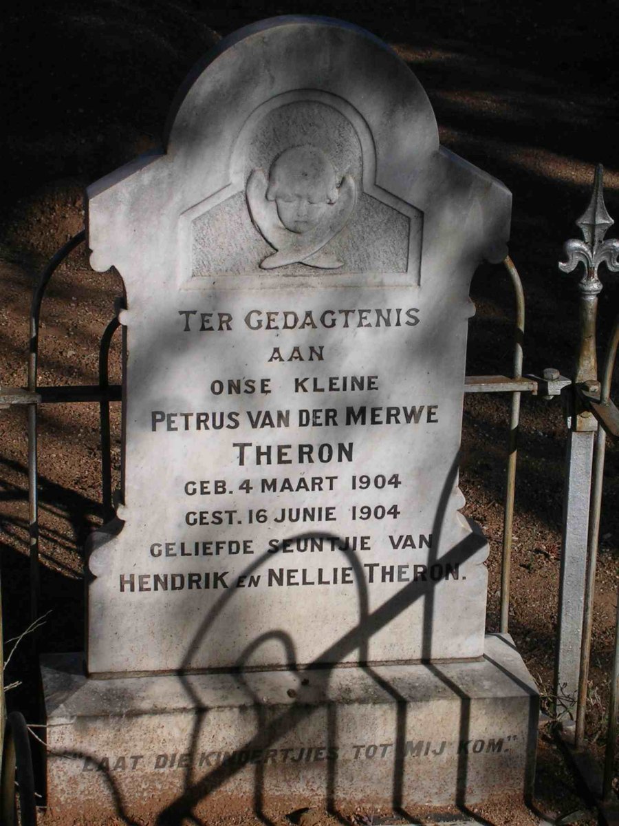 THERON Petrus van der Merwe 1904-1904