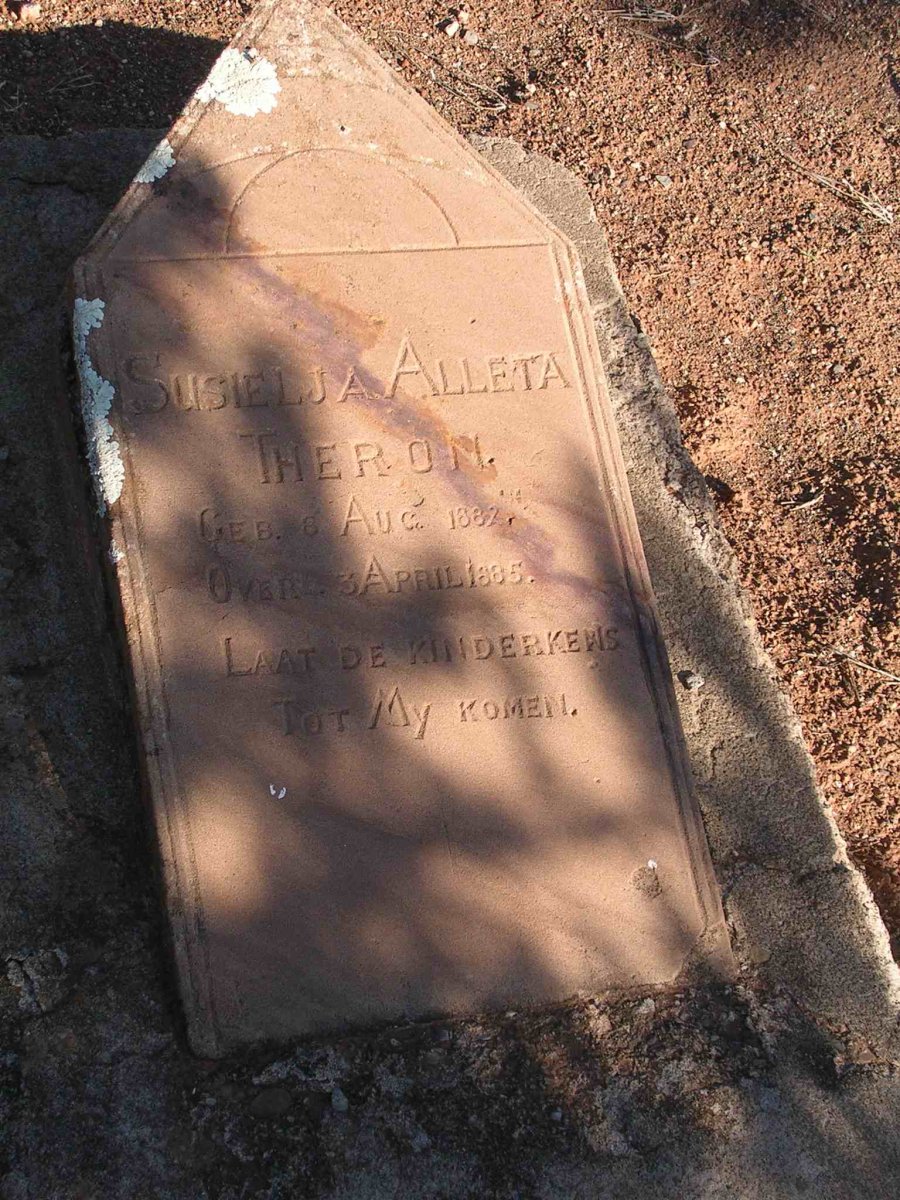 THERON Susielja Alleta 1882-1885