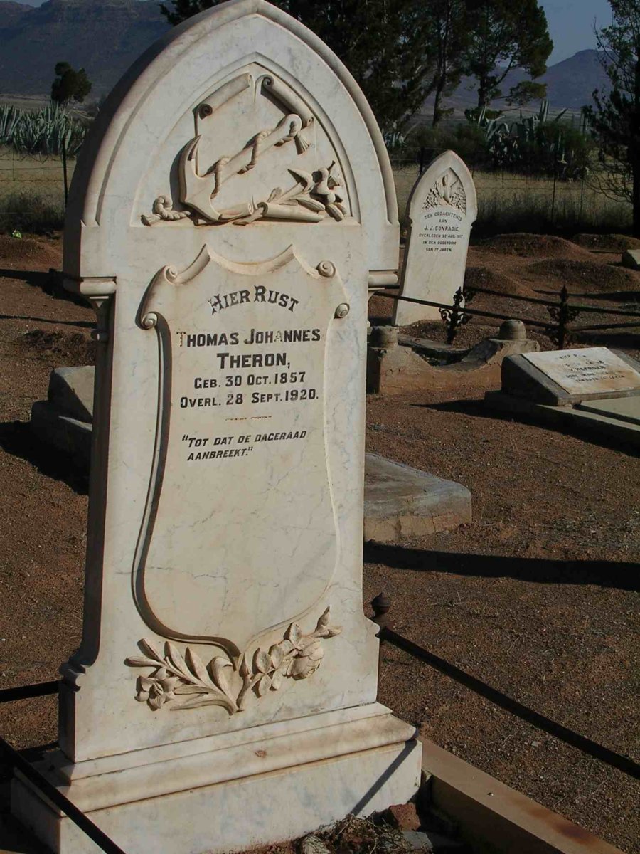 THERON Thomas Johannes 1857-1920