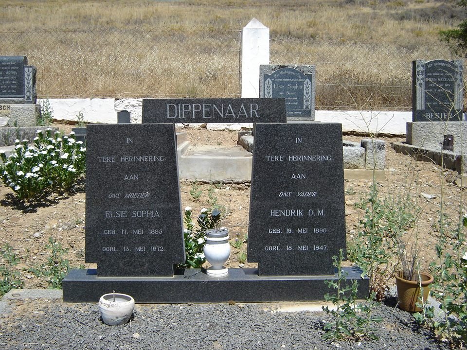 DIPPENAAR Hendrik O.M. 1890-1947 &amp; Elsie Sophia LESCH 1895-1972