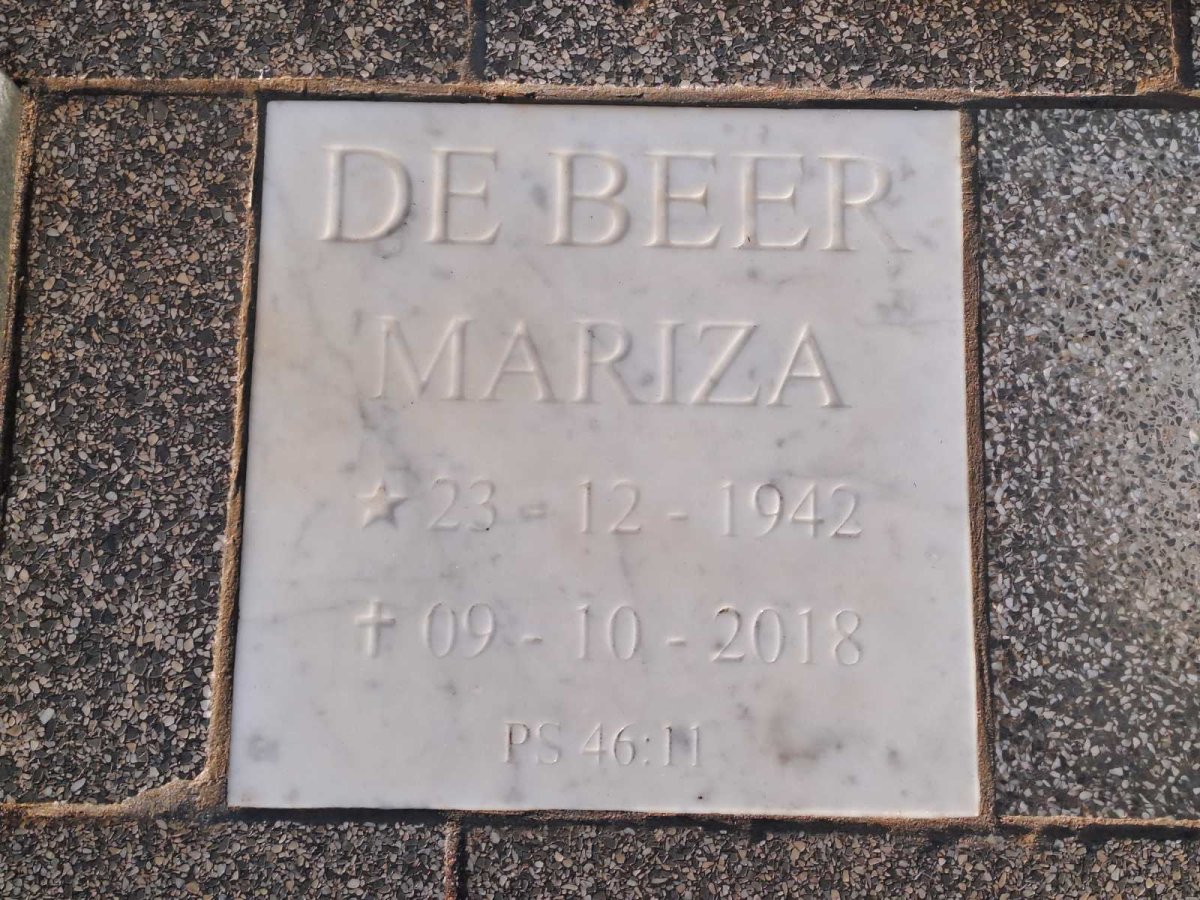 BEER Mariza, de 1942-2018