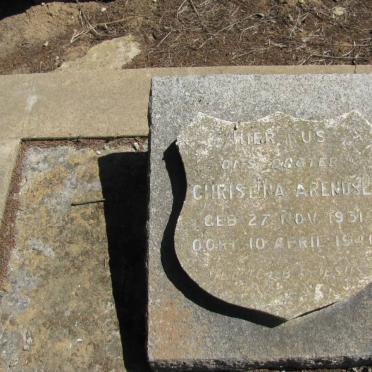 ARENDSE Chriseina 1931-1940