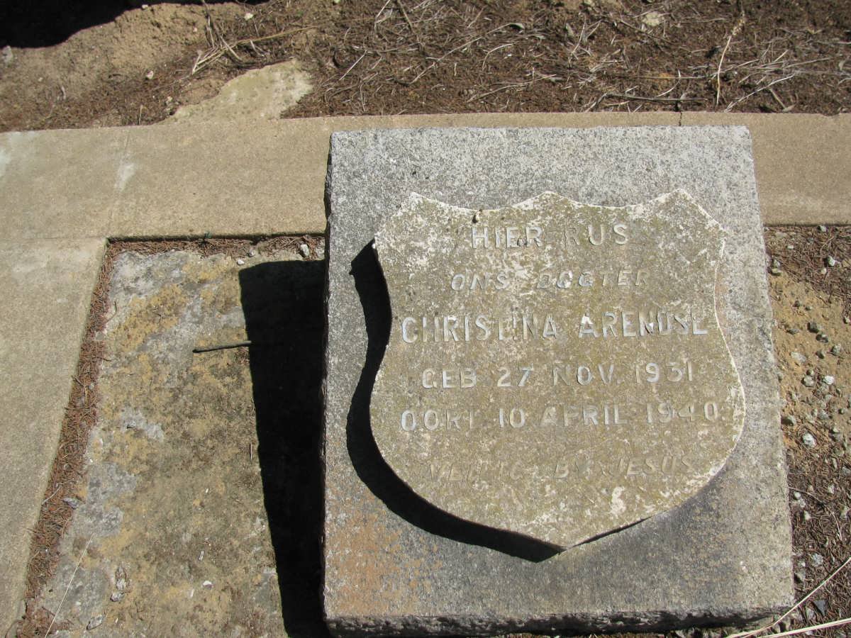 ARENDSE Chriseina 1931-1940