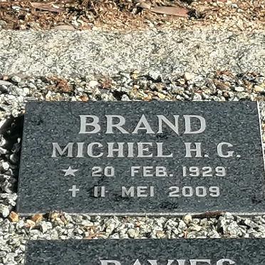 BRAND Michiel H.G. 1929-2009