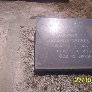 BEUKES Johannes Jacobus 1909-1978