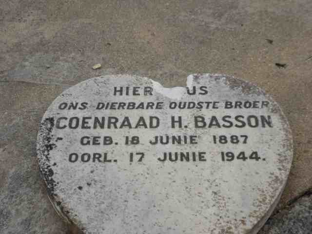 BASSON Coenraad H. 1887-1944