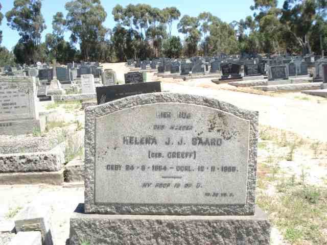 BAARD Helena J.J. née GREEFF 1864-1958