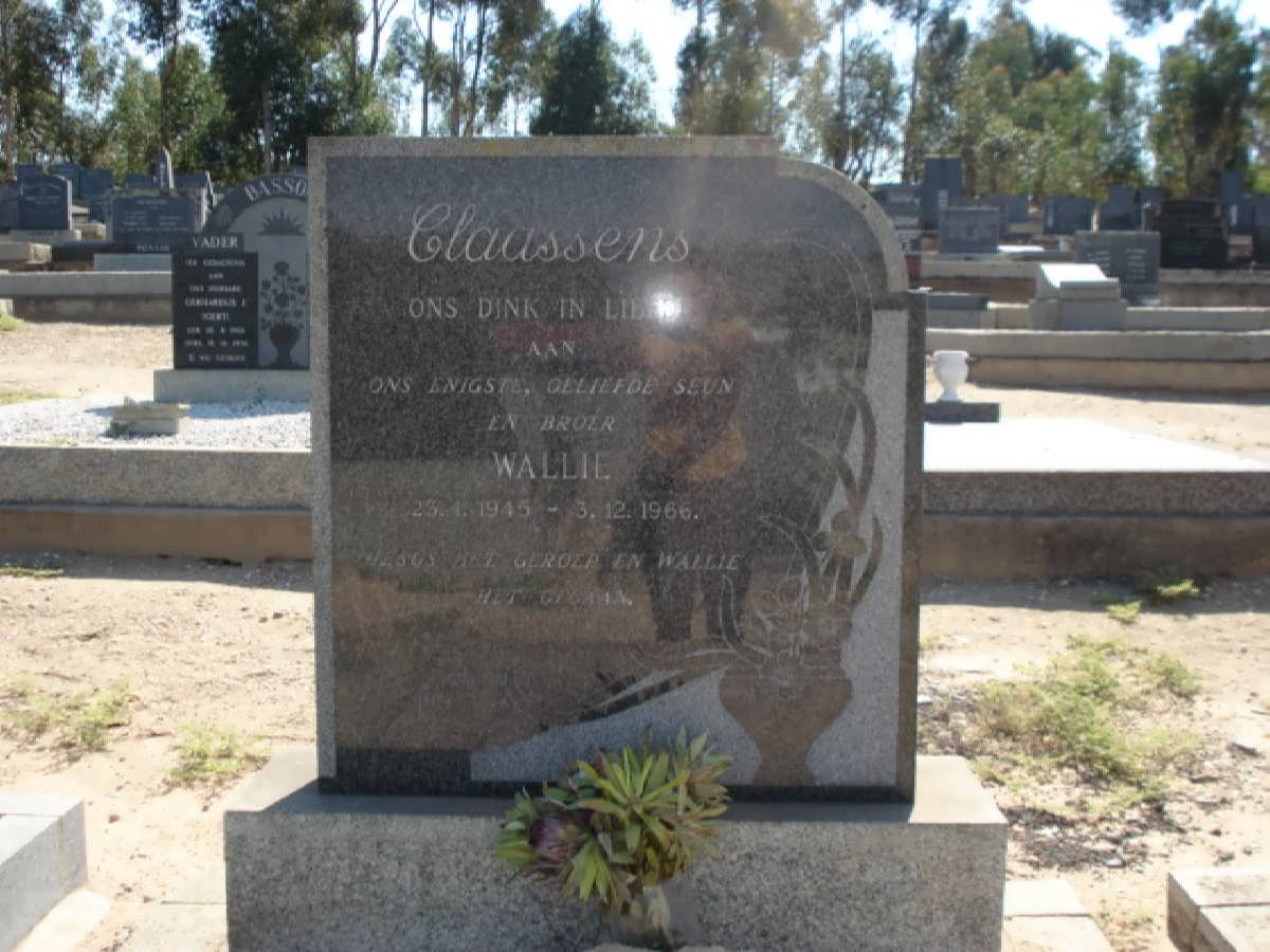 CLAASSENS Wallie 1945-1966