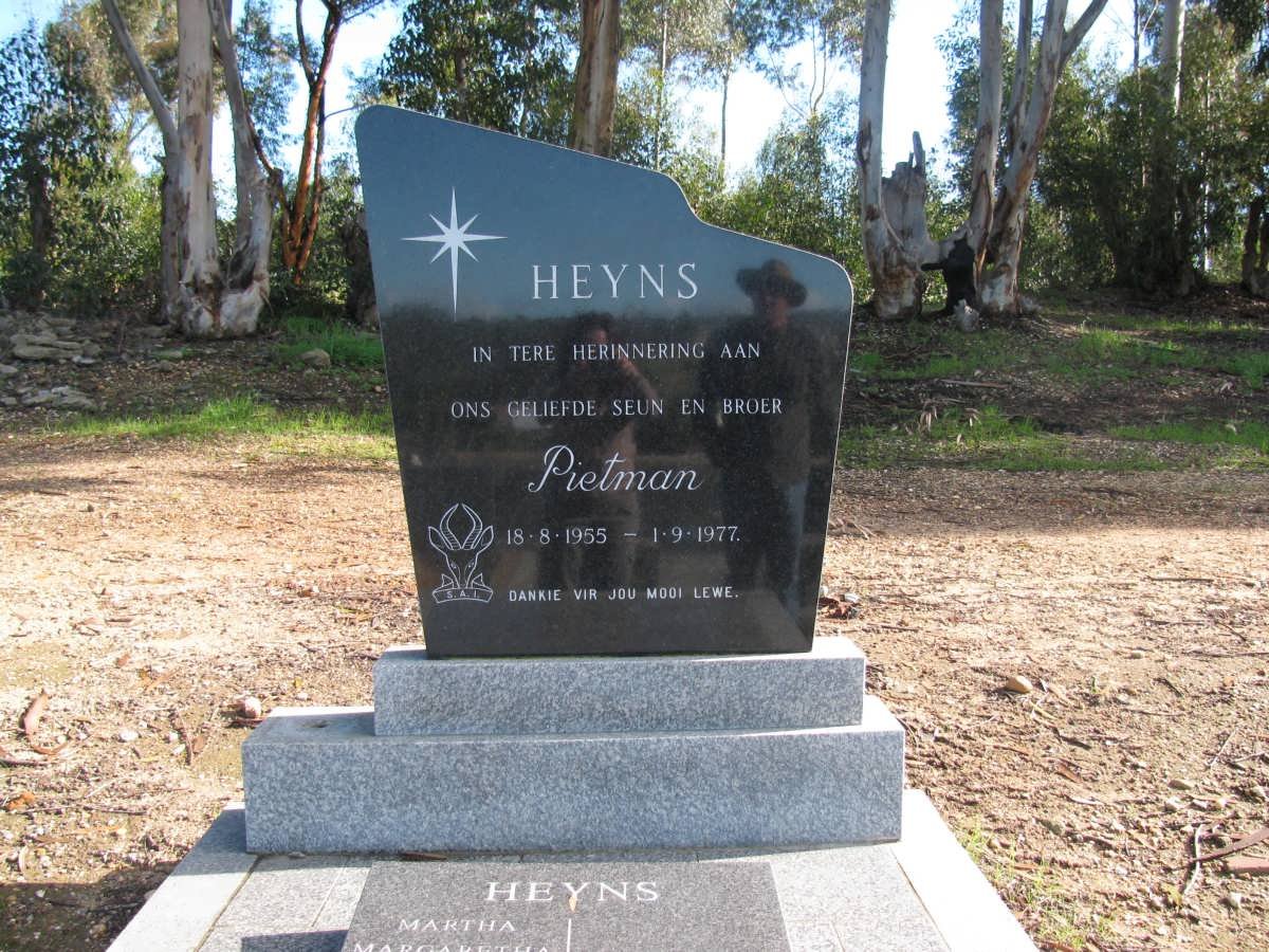 HEYNS Pietman 1955-1977