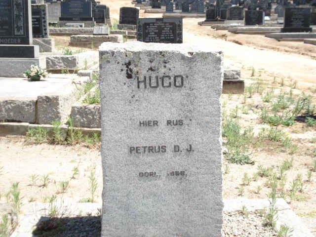 HUGO Petrus D.J. -1958